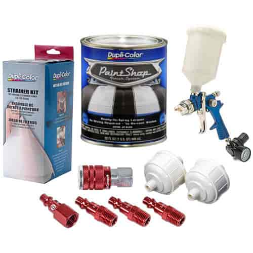 Paint Shop Kit Includes 1-Quart Jet Black Paint Shop Paint