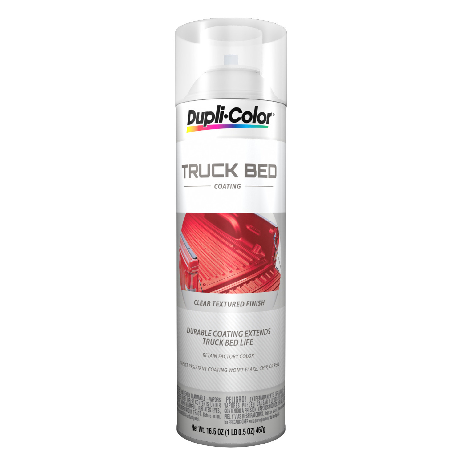 CTBA100 Dupli-Color Truck Bed Coating; Clear; 16.5 oz. - JEGS