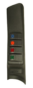 A-Pillar Switch Panel for 2007-2010 Jeep Wrangler JK 2-Door/4-Door