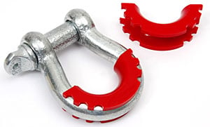 D-Ring Isolators Red