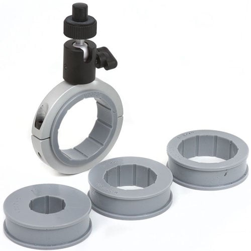 Camera Mount Kit Includes 1", 1.5", 1.75", and 2" size mounts to fit round tubing
