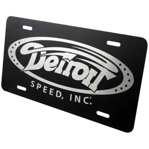 Detroit Speed License Plate