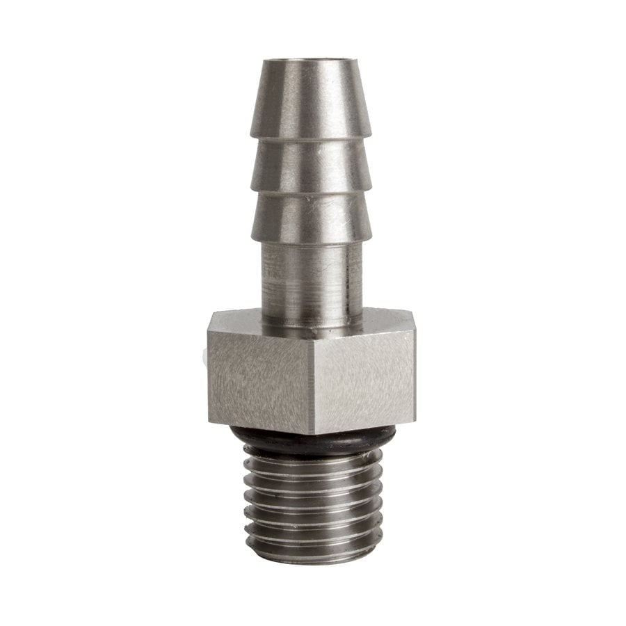 Clutch Fluid Reservoir Fitting Stainless Steel 3/8 Barb