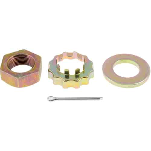 Spindle Nut Kit M24-1.50 Contents Nut Washer Retainer And Cotter Pin