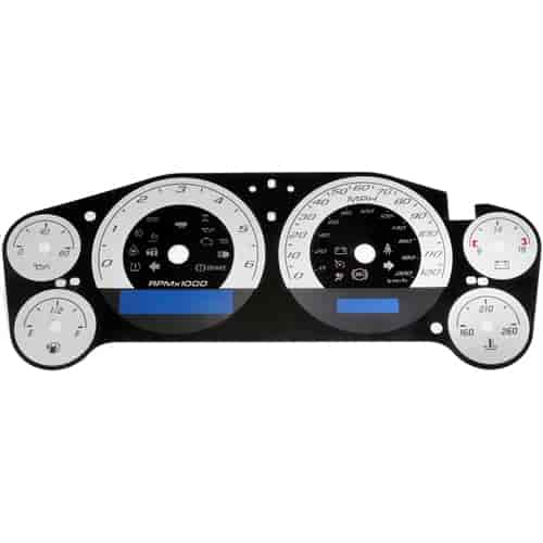 Instrument Cluster Upgrade Kit - White W/ Trans Temp