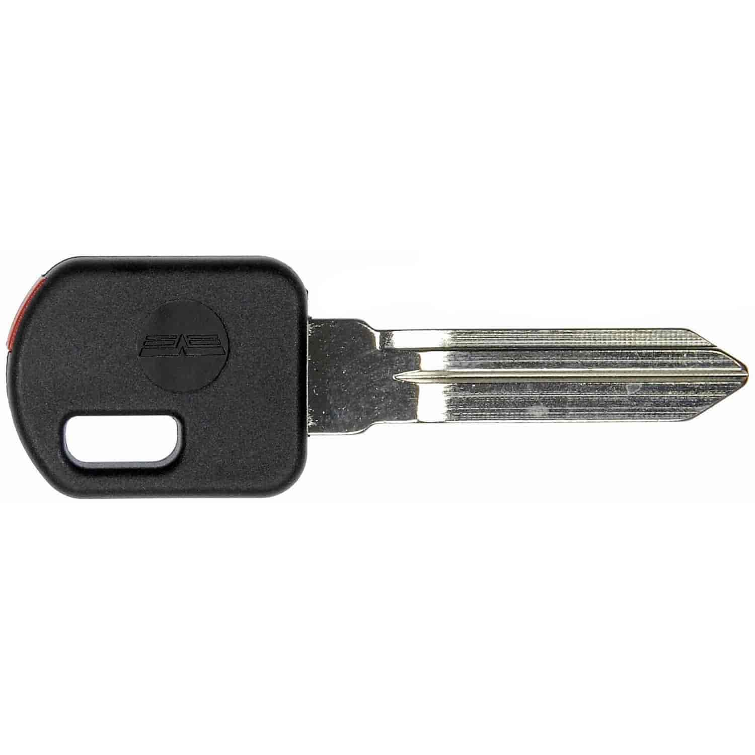 Ignition lock key with transponder