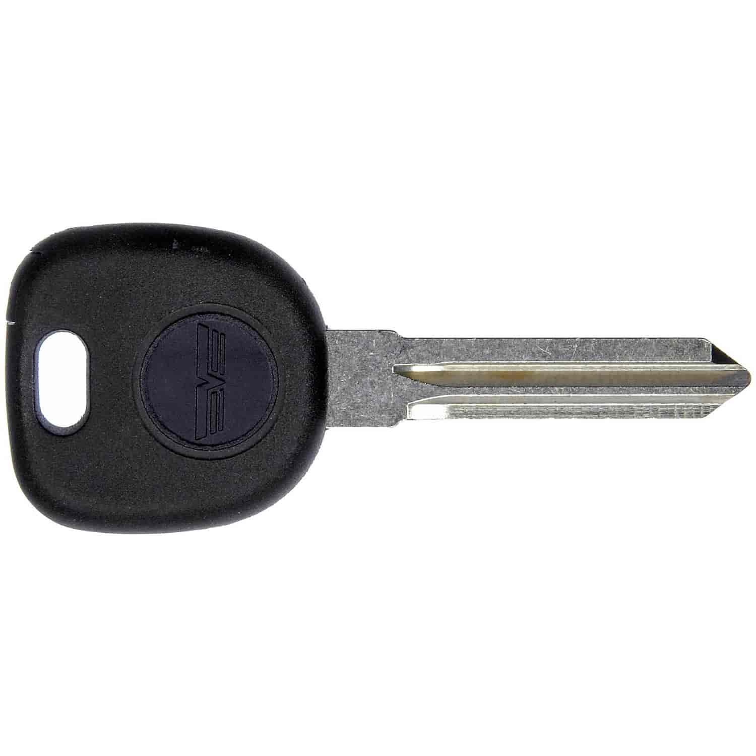 Ignition lock key with transponder