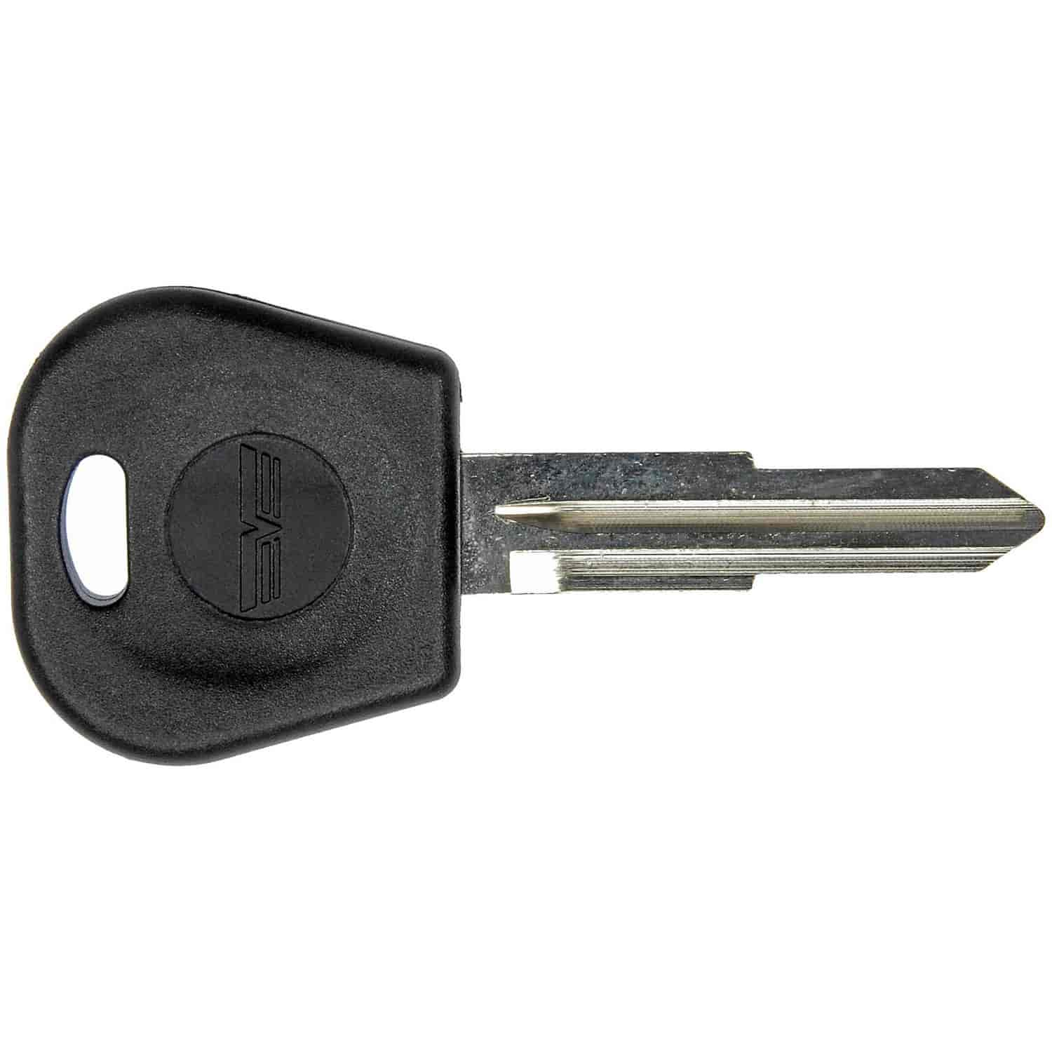 Ignition lock key with transponder