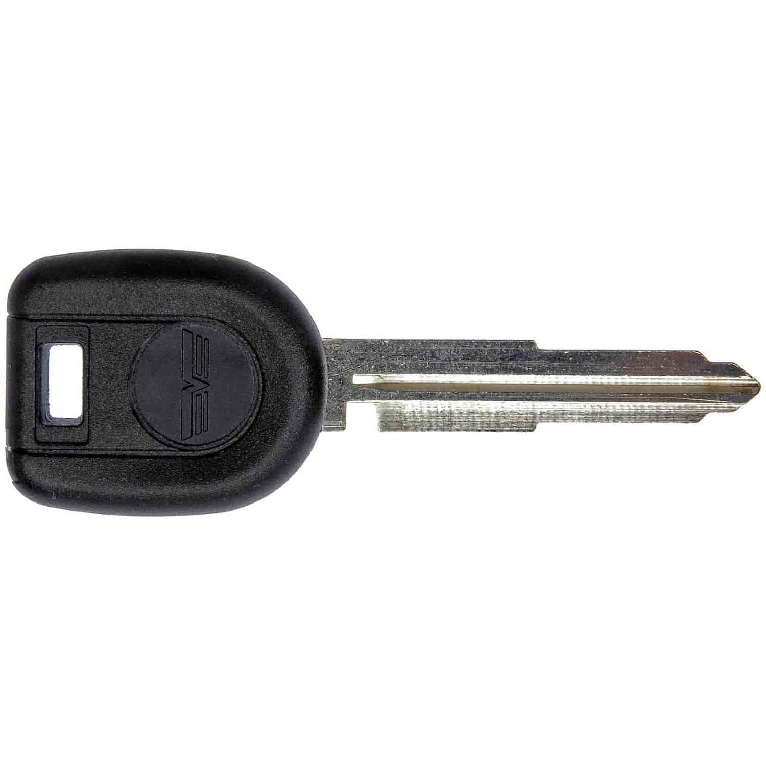 Ignition lock key with transponder