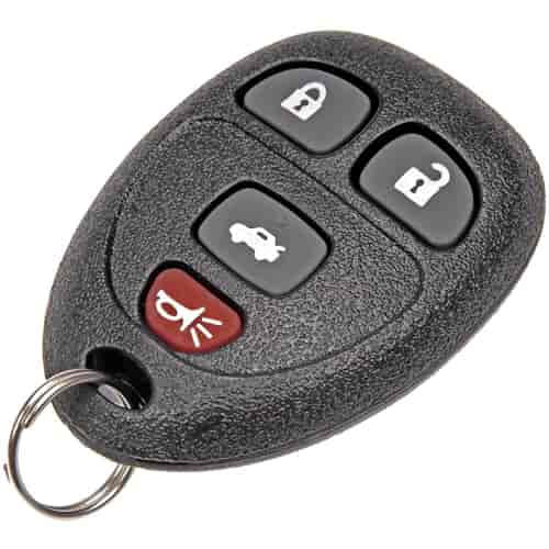 Keyless Entry Remote 2005-2009 Buick, 2005-2010 Pontiac, 2006-2012 Chevy, 2007-2010 Saturn - 4-Button