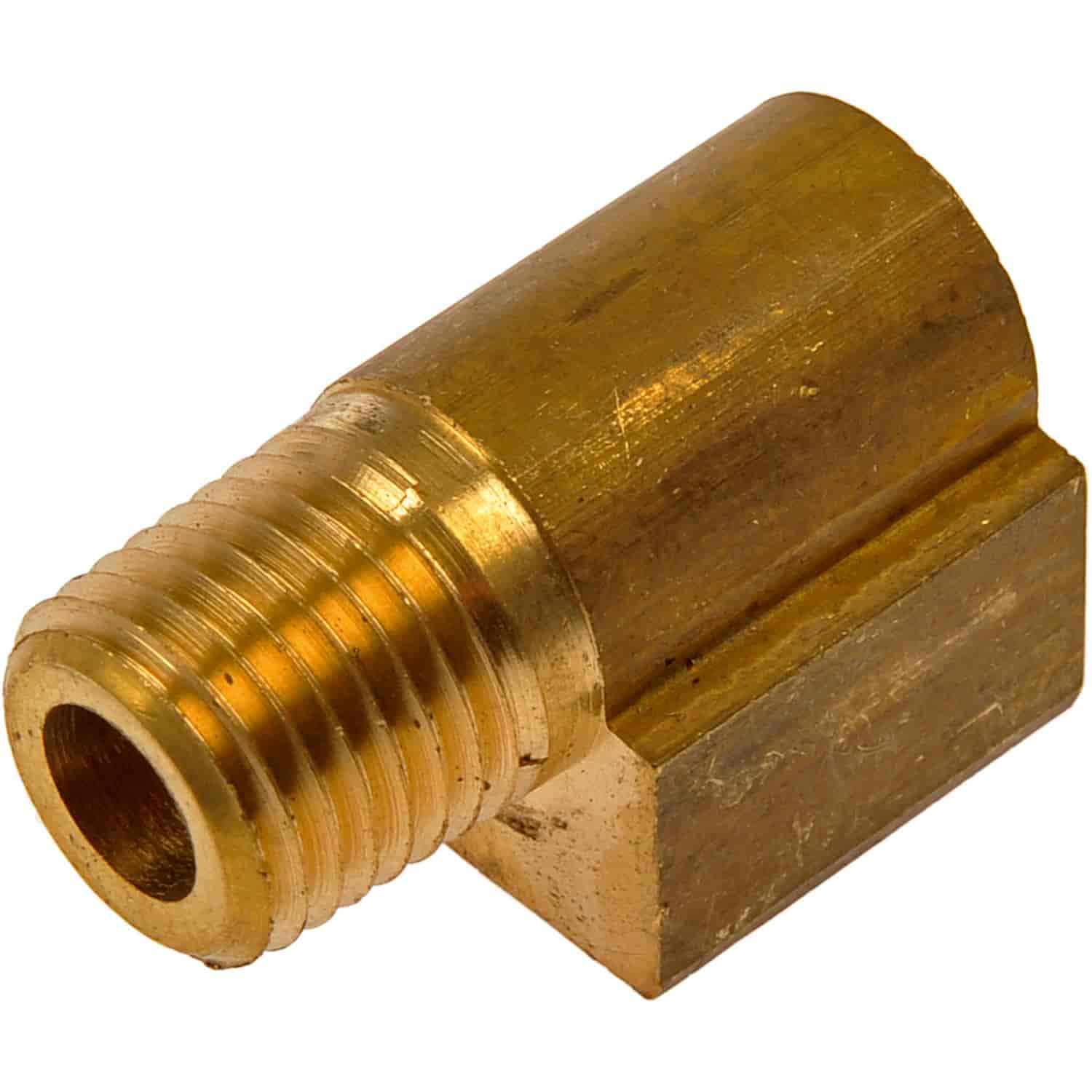 Inverted Flare Fitting-Brass Elbow-Male- 3/8 x 1/4 In.