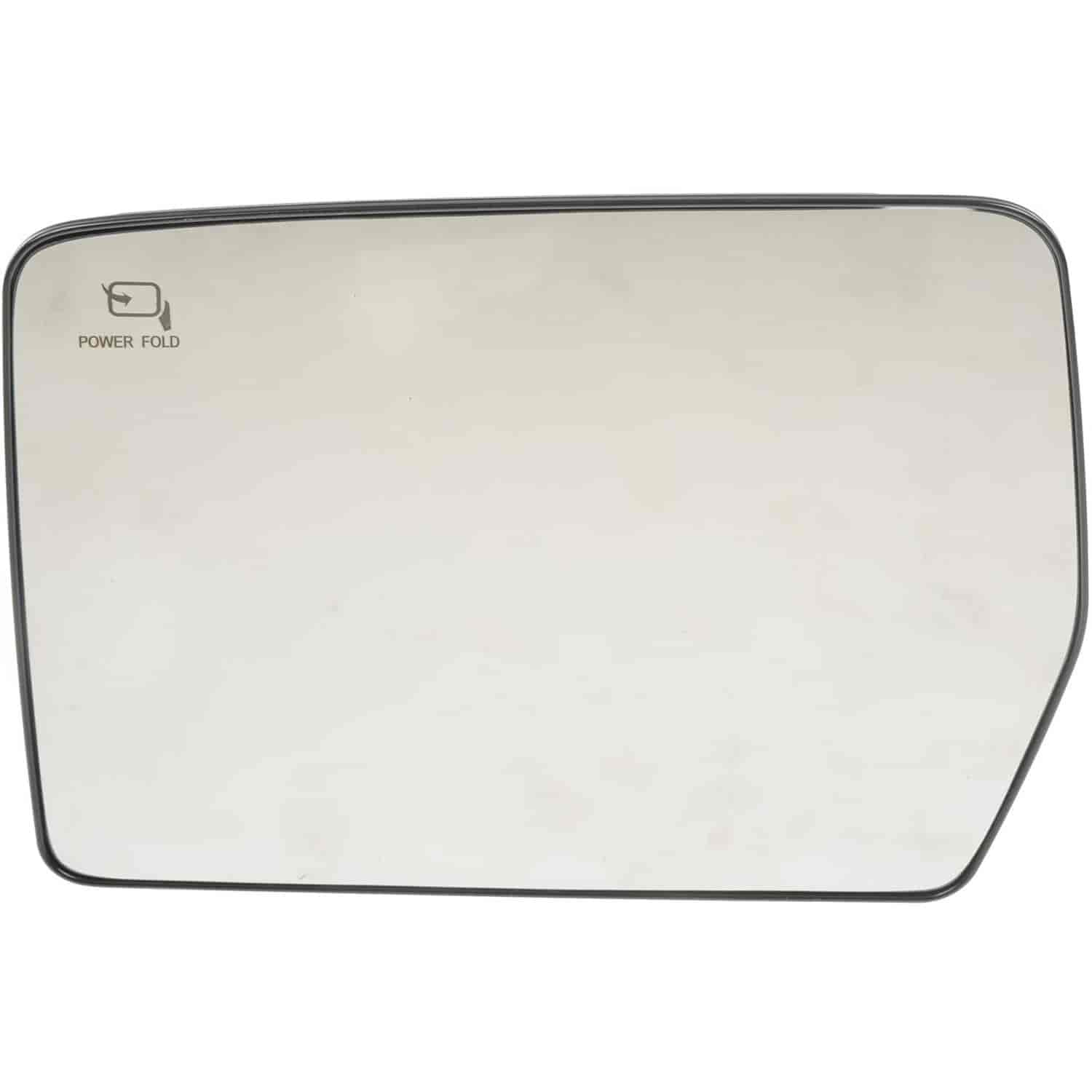 Heated Plastic Backed Mirror Left