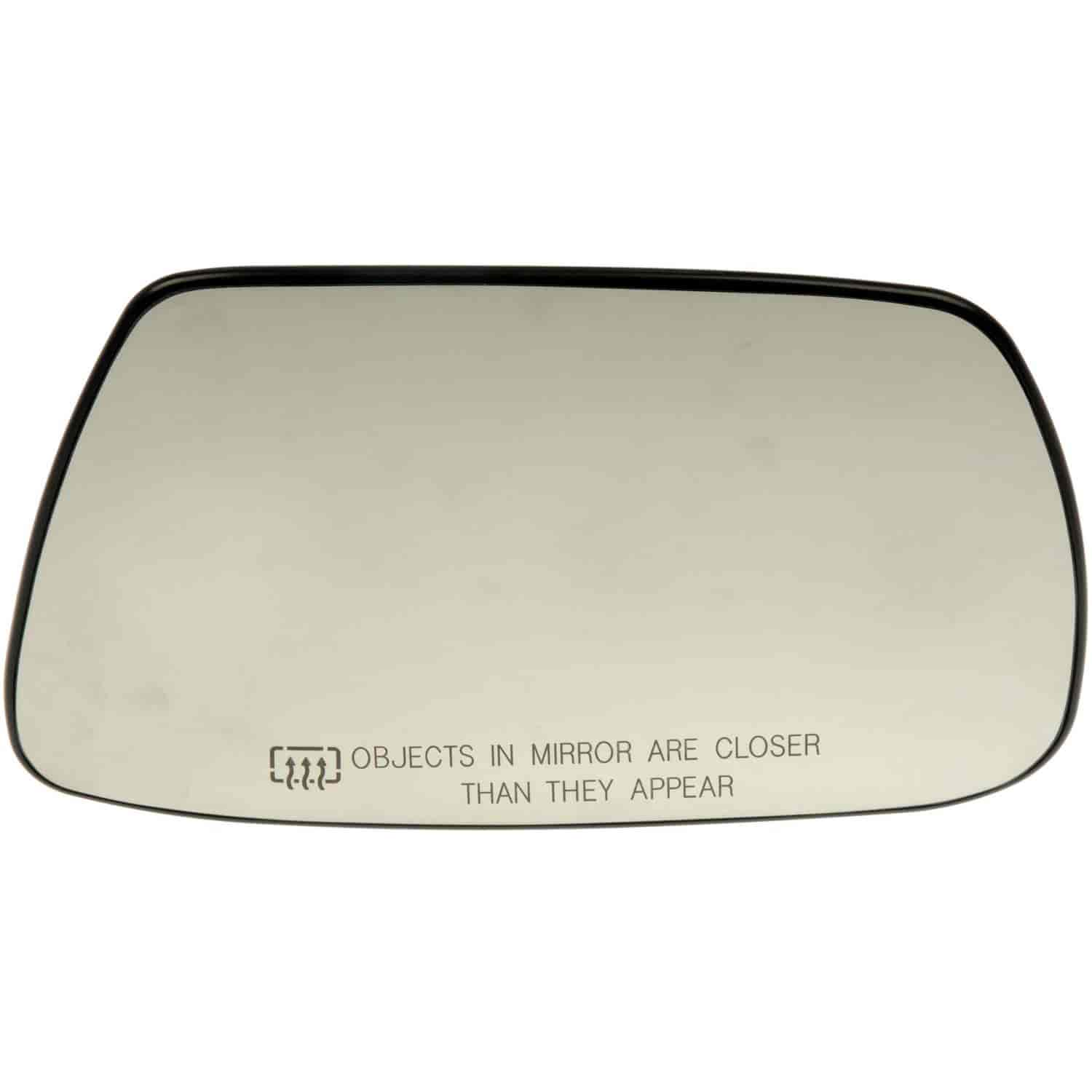 Heated Plastic Backed Mirror Right