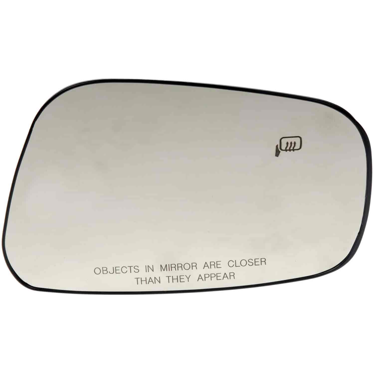 Heated Plastic Backed Mirror Right