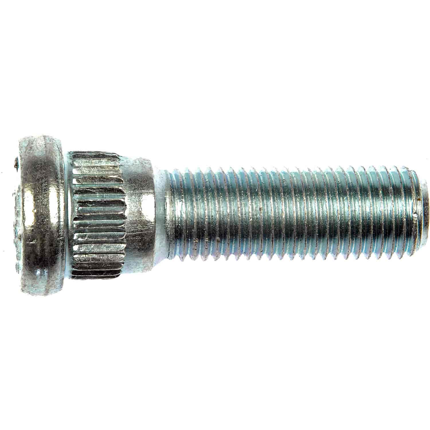 7/16-20 Serrated Wheel Stud - .582 In. Knurl 1-21/32 In. Length