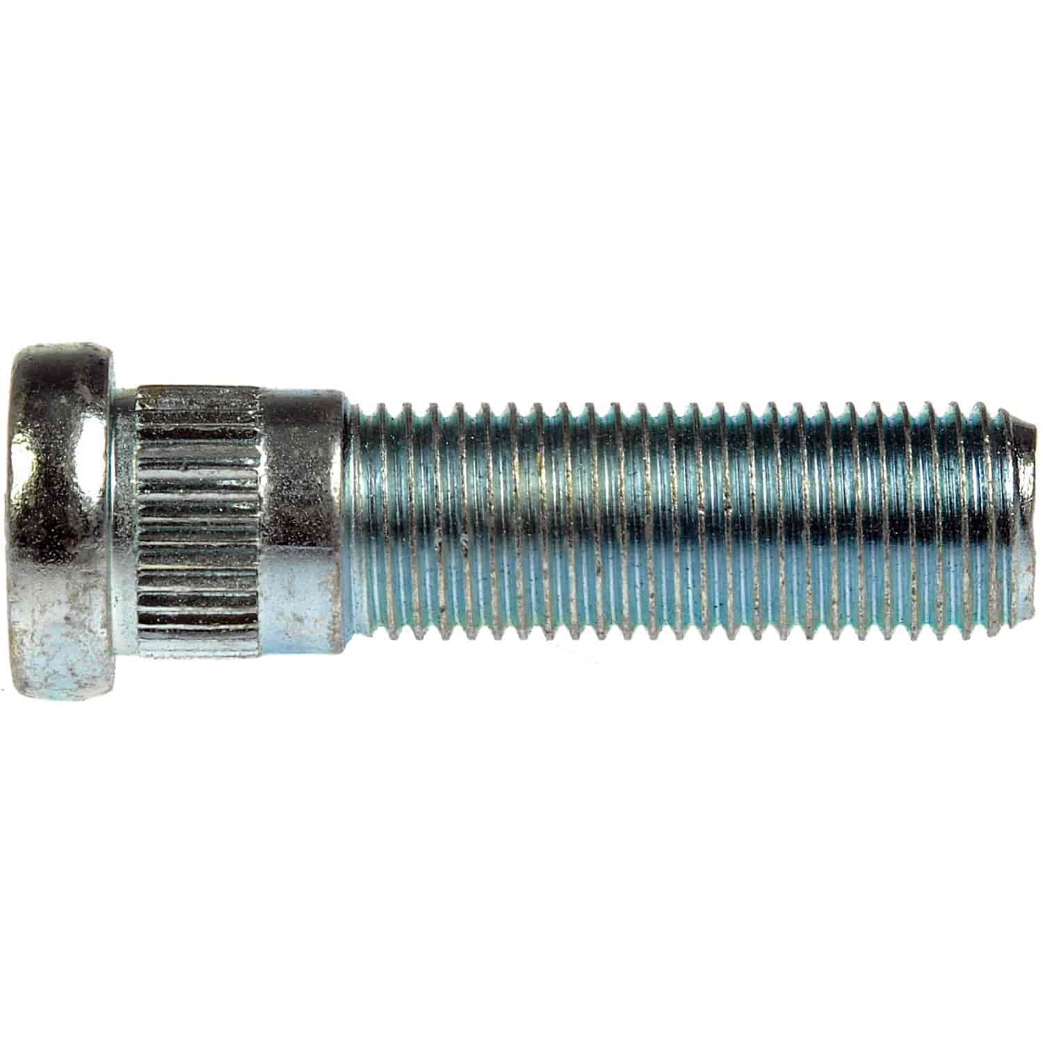 M14-1.50 Serrated Wheel Stud - 15.72mm Knurl 52.7mm Length