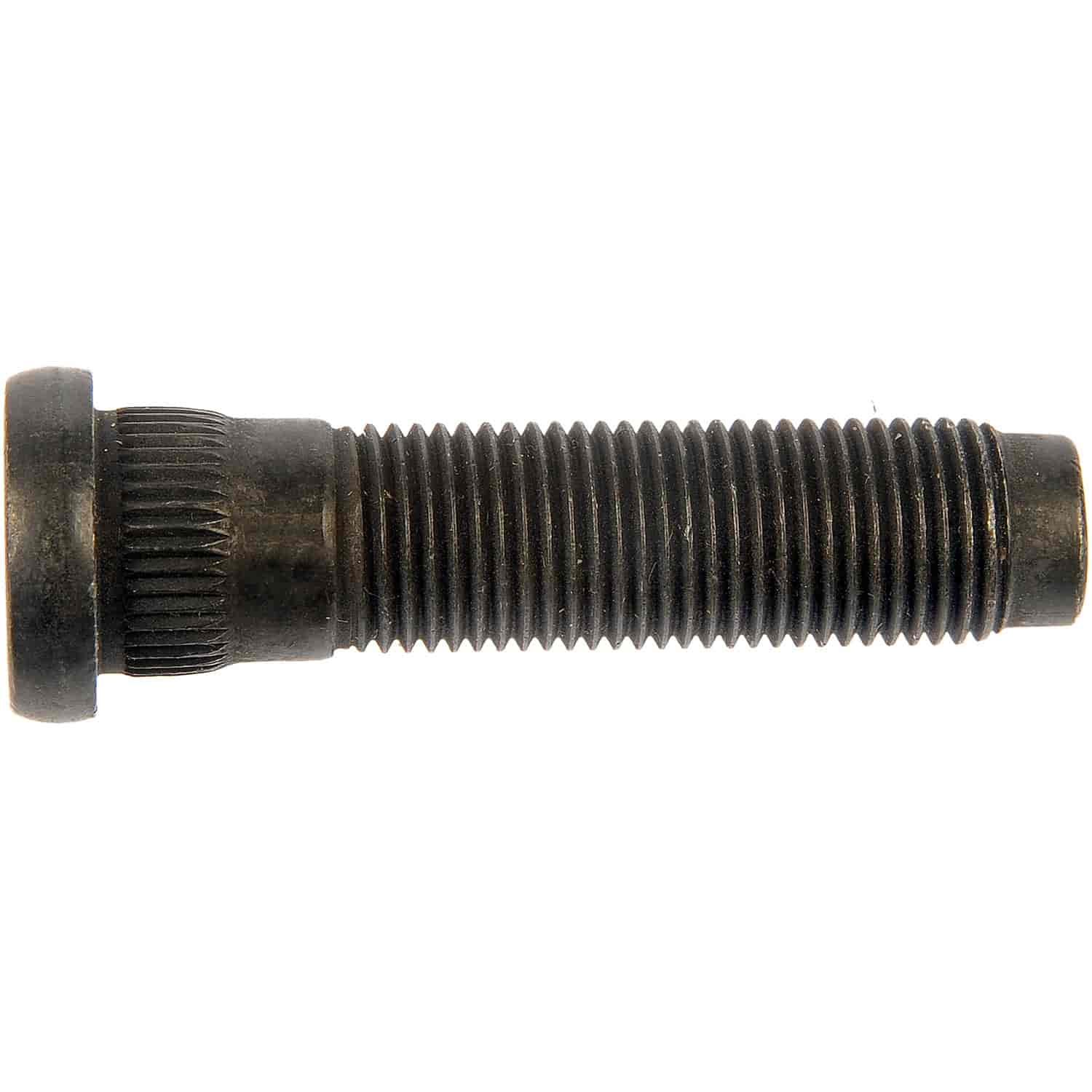 9/16-18 Serrated Wheel Stud - 0.645 In. Knurl