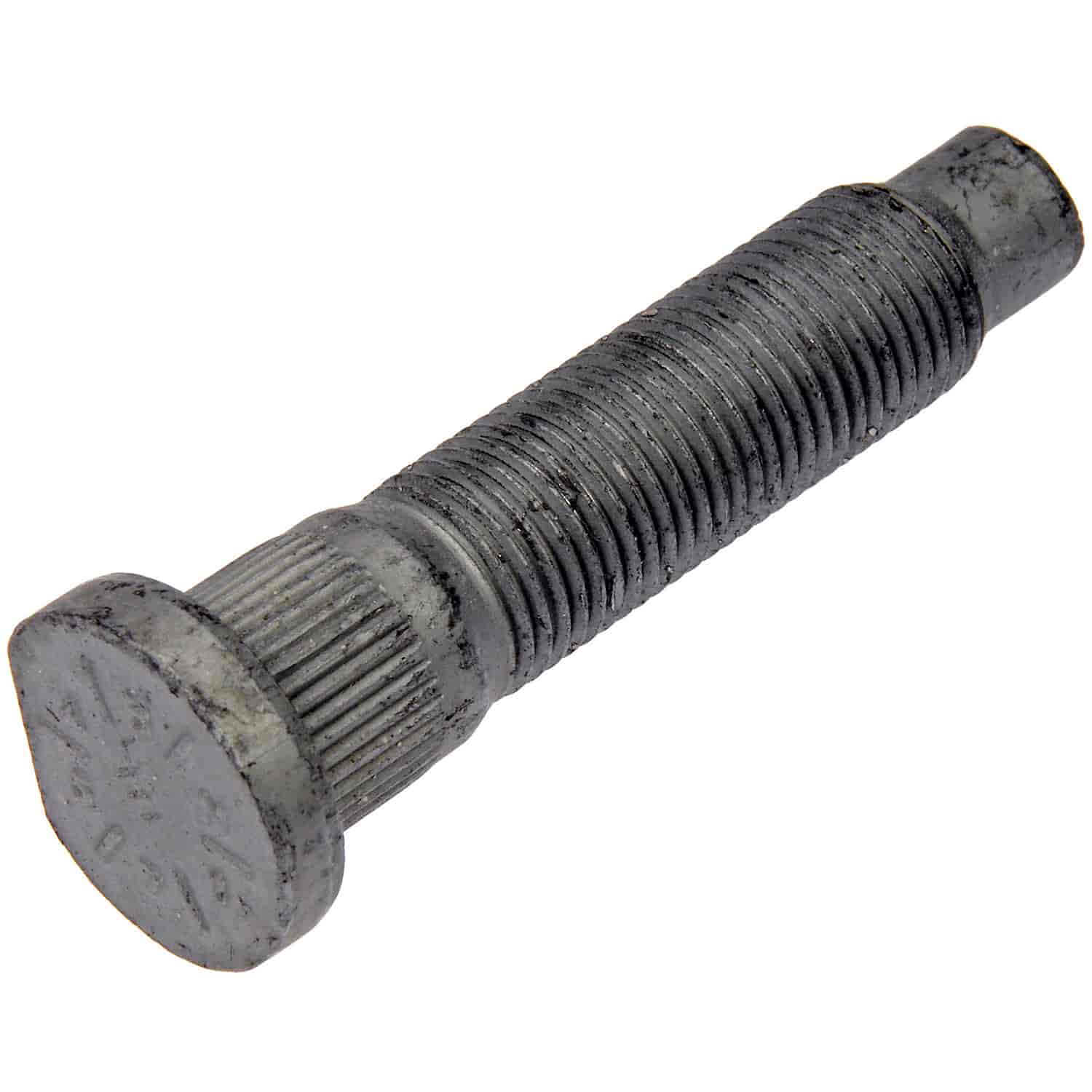 1/2-20 Serrated Wheel Stud - .560 In. Knurl 2.3 In. Length