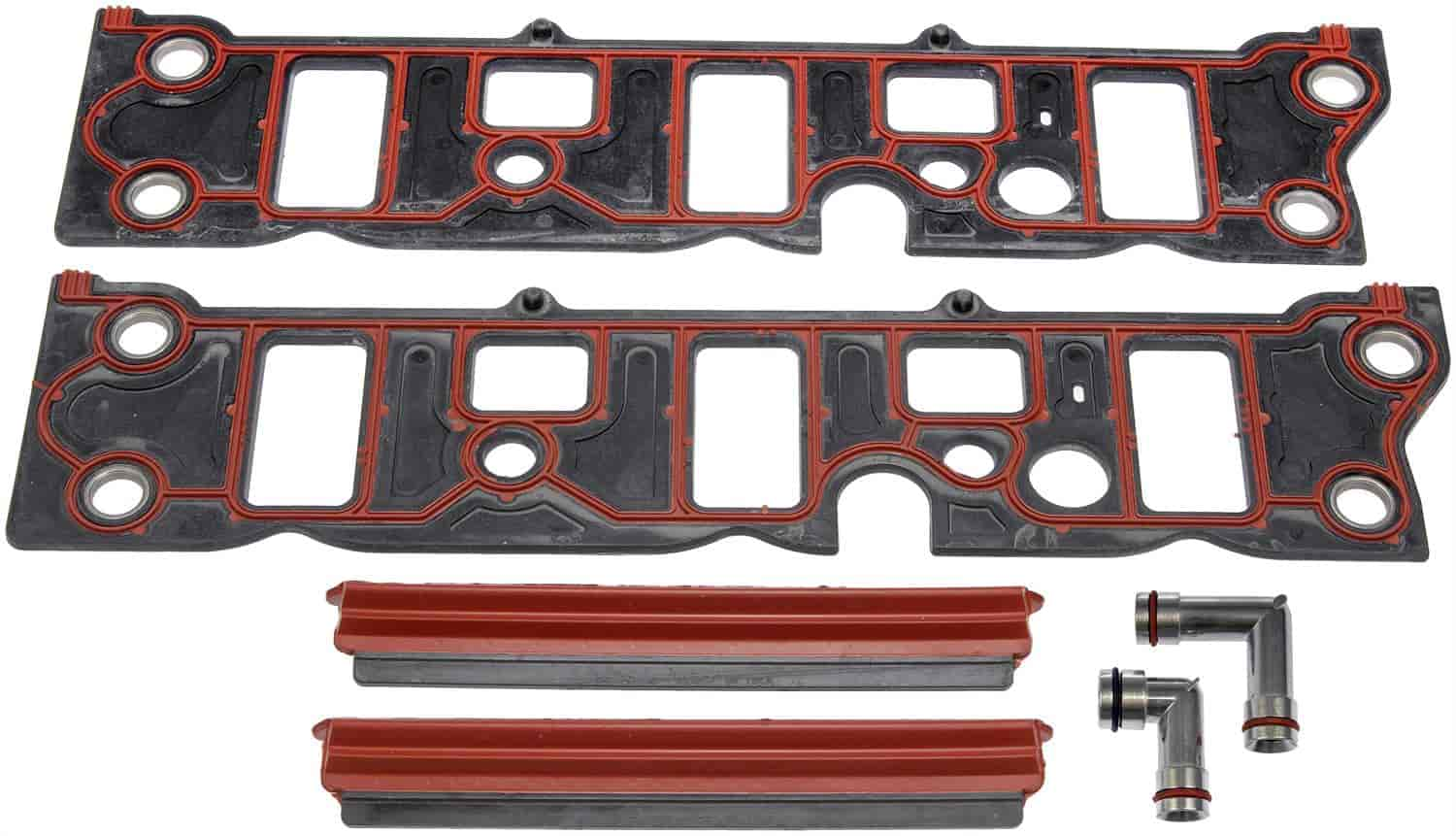 Lower Intake Manifold Gasket - Set Of Four - Plus Elbows