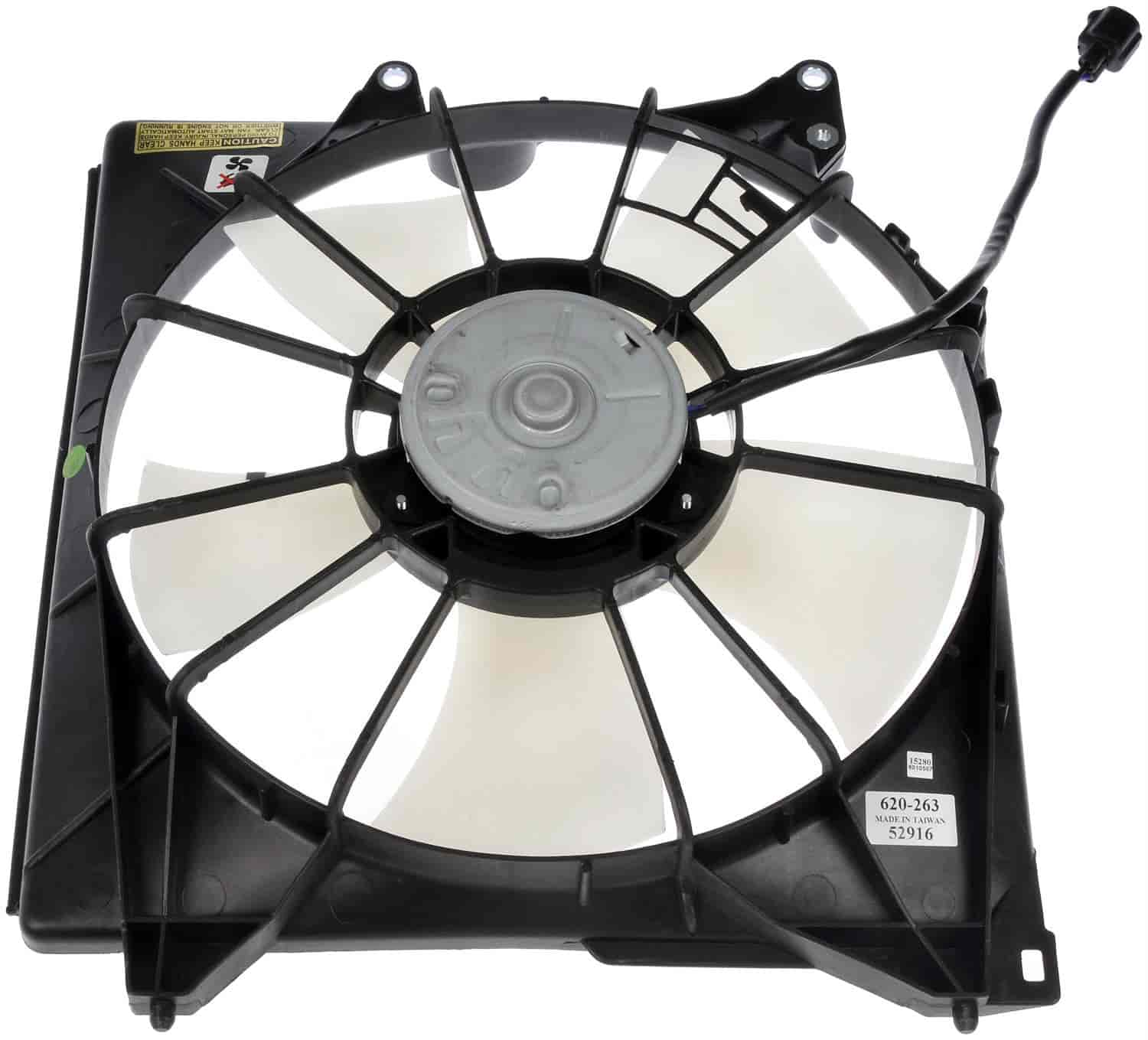 Radiator Fan Assembly Without Controller