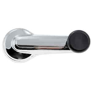 Window Crank Handle 1982-1996 GM Chrome with black knob