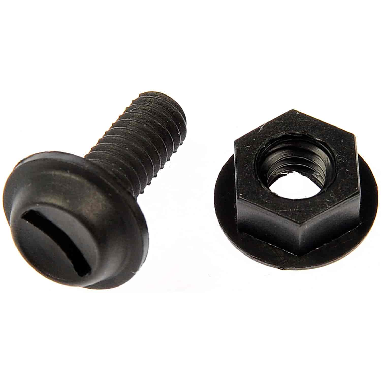 License Plate Fasteners- 1/4-20 In. x 5/8 In.