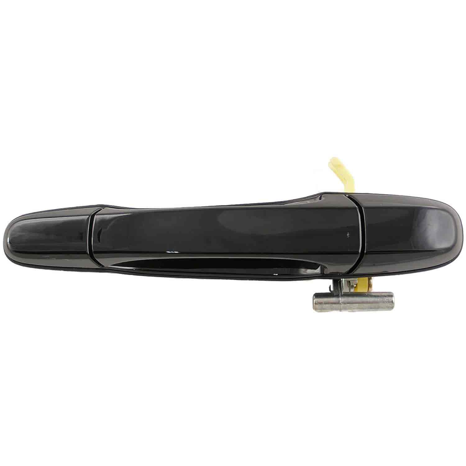 Exterior Door Handle Rear Right Smooth Black