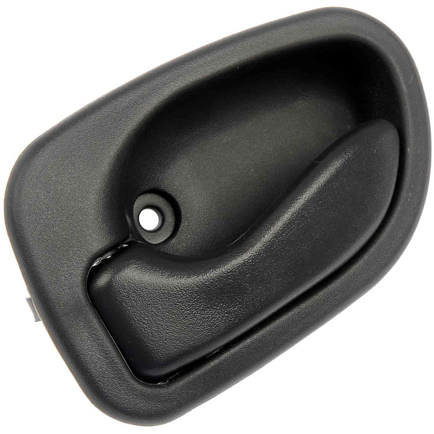 Interior Door Handle Front/Rear Left Textured Dark Gray