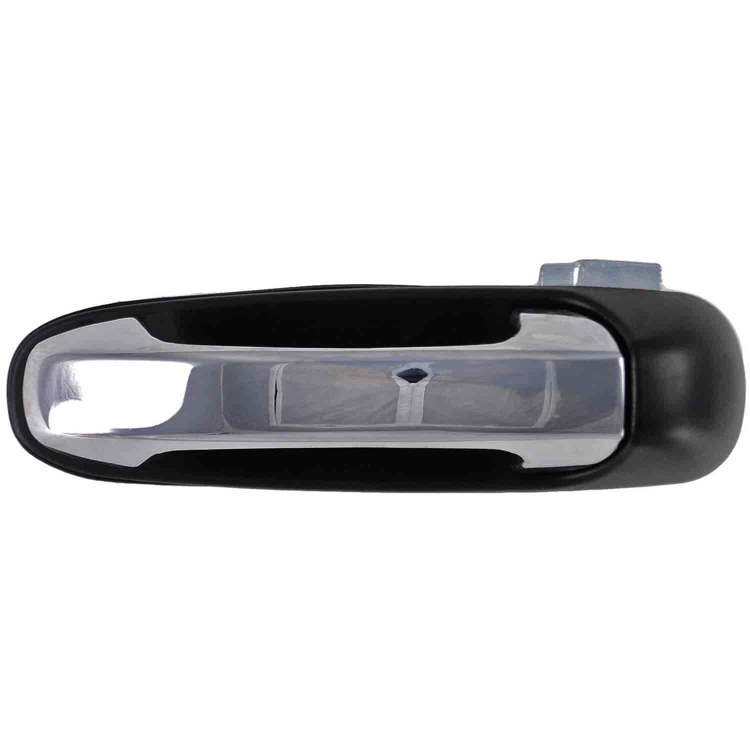 Exterior Door Handle Front Left Rear Left Black