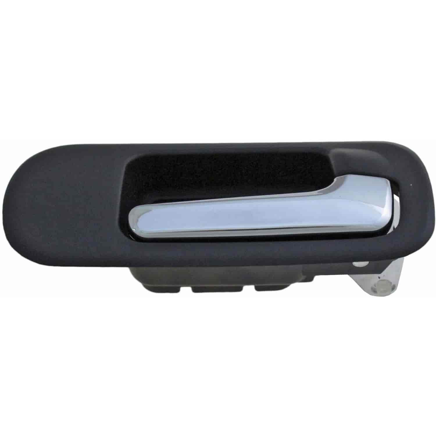 Interior Door Handle Front Right Sedan Black/Chrome