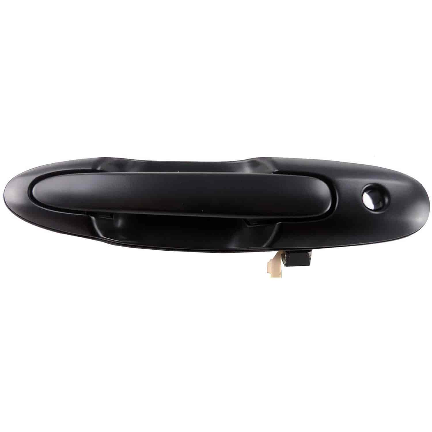 Exterior Door Handle Rear Right Smooth Black