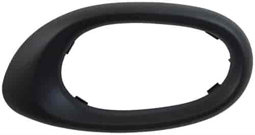 Interior Door Bezel Rear Right Textured Black