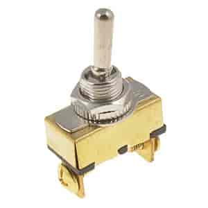 TOGGLE 20 AMP BRASS