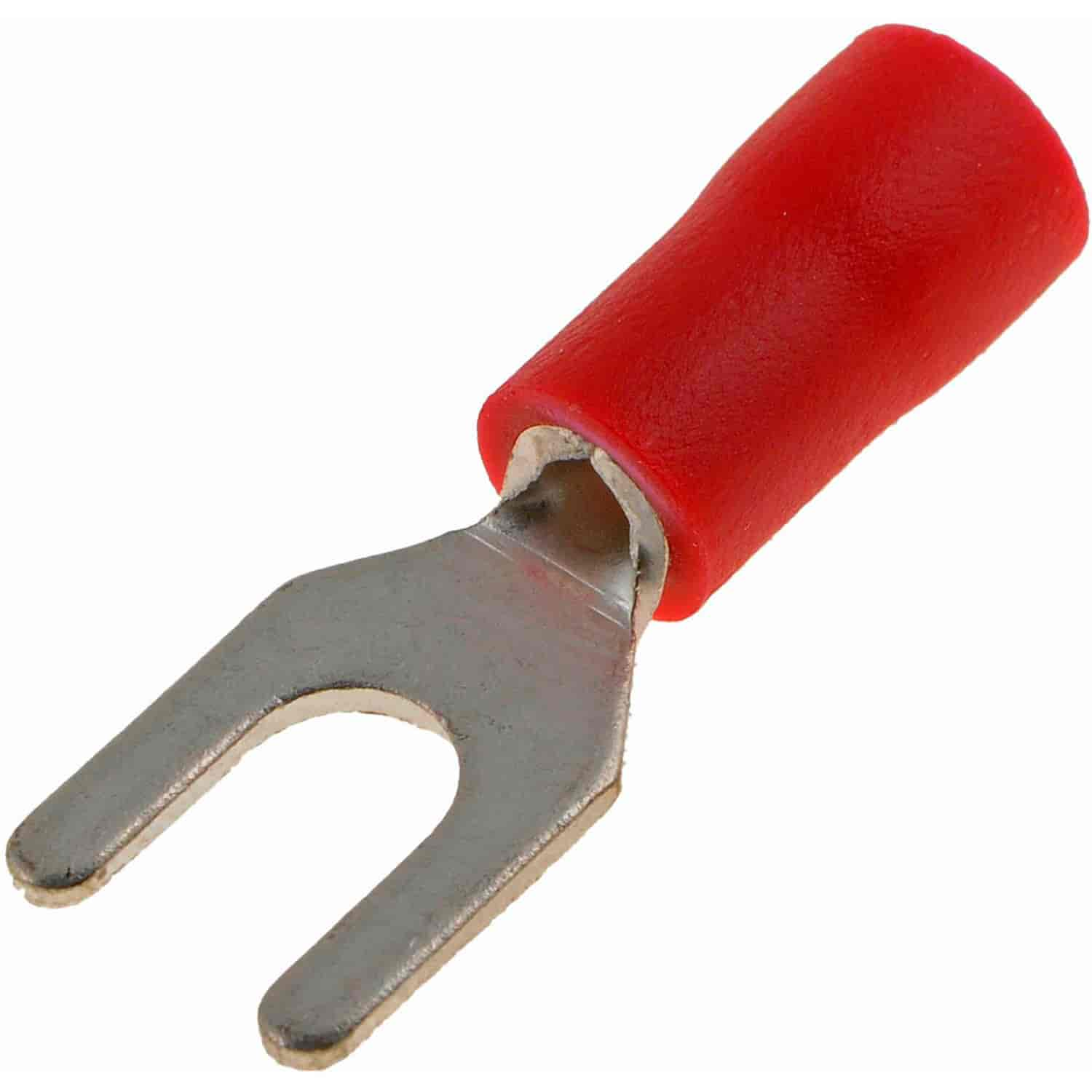 22-18 Gauge Spade Terminal No. 6 Red