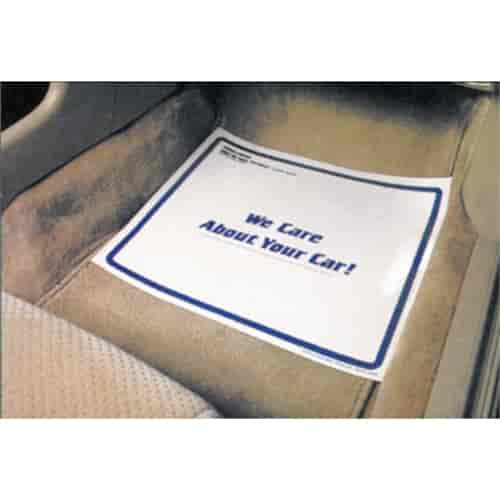 Disposable Paper Floor Mats 15" x 18"