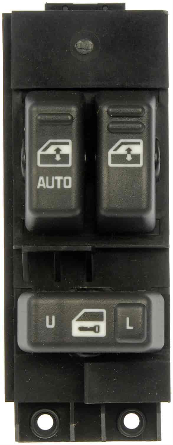 Power Window Switch- Front Left 3 Button