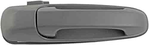 Exterior Door Handle Front Right Without Keyhole Textured Black