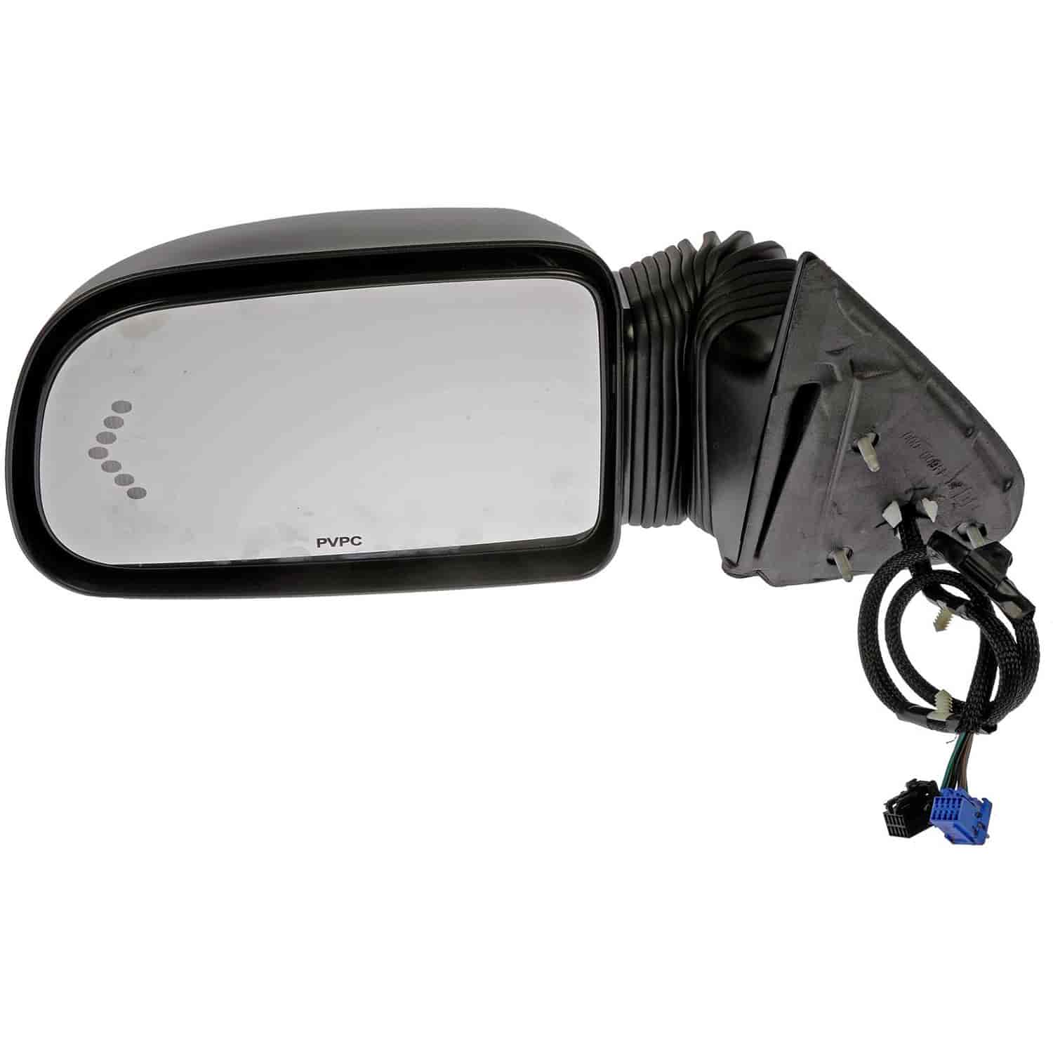 Power Camper Mirror Left with Integral Turn Signals