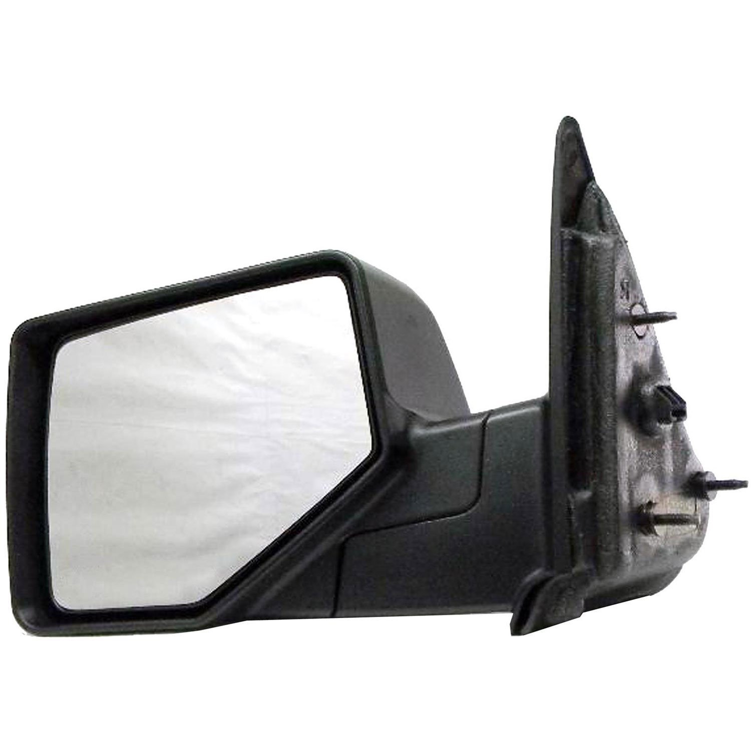 Side View Mirror Left Manual Textured Black