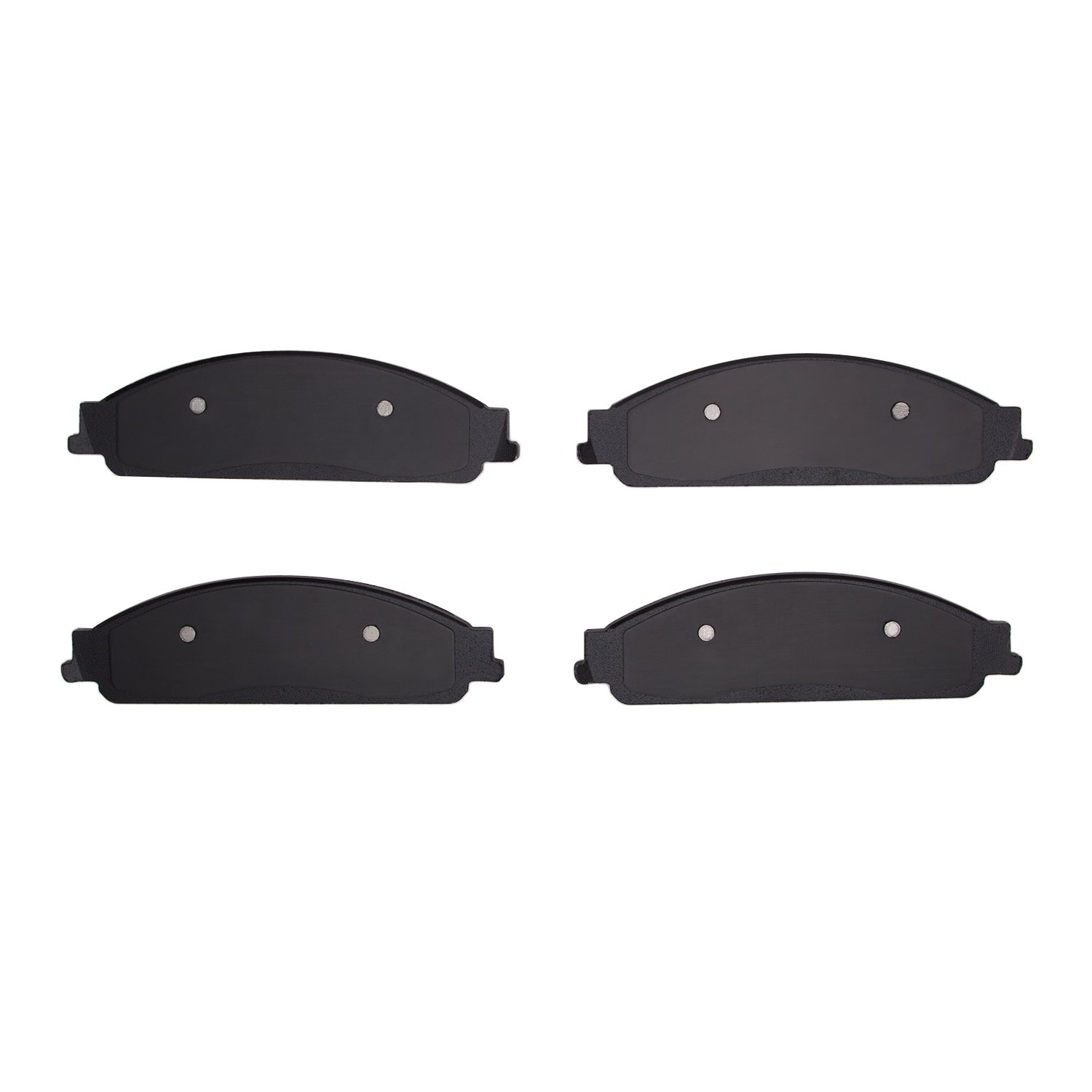 1000-1070-00 Track/Street Low-Metallic Brake Pads Kit, 2005-2009 Ford/Lincoln/Mercury/Mazda, Position: Front