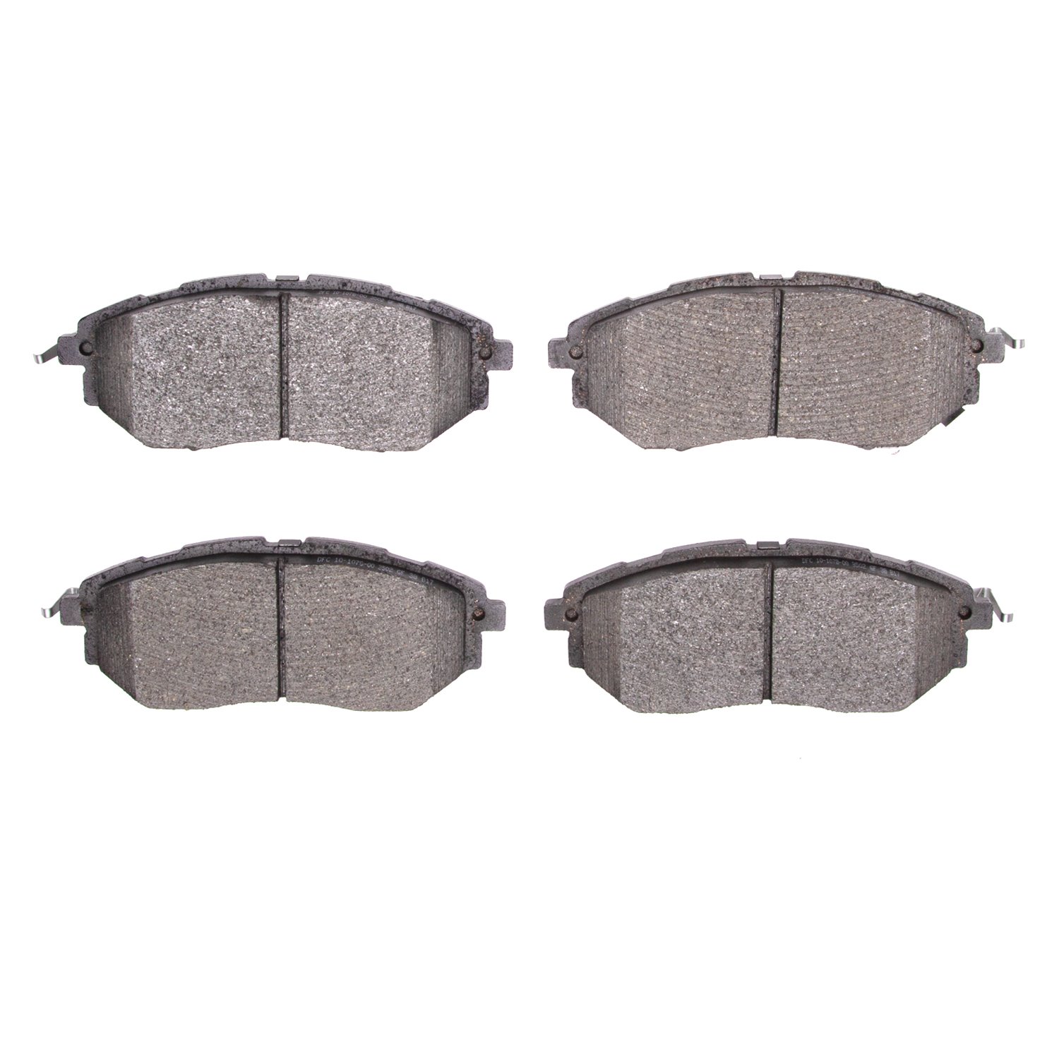 1000-1078-00 Track/Street Low-Metallic Brake Pads Kit, 2005-2021 Subaru, Position: Front