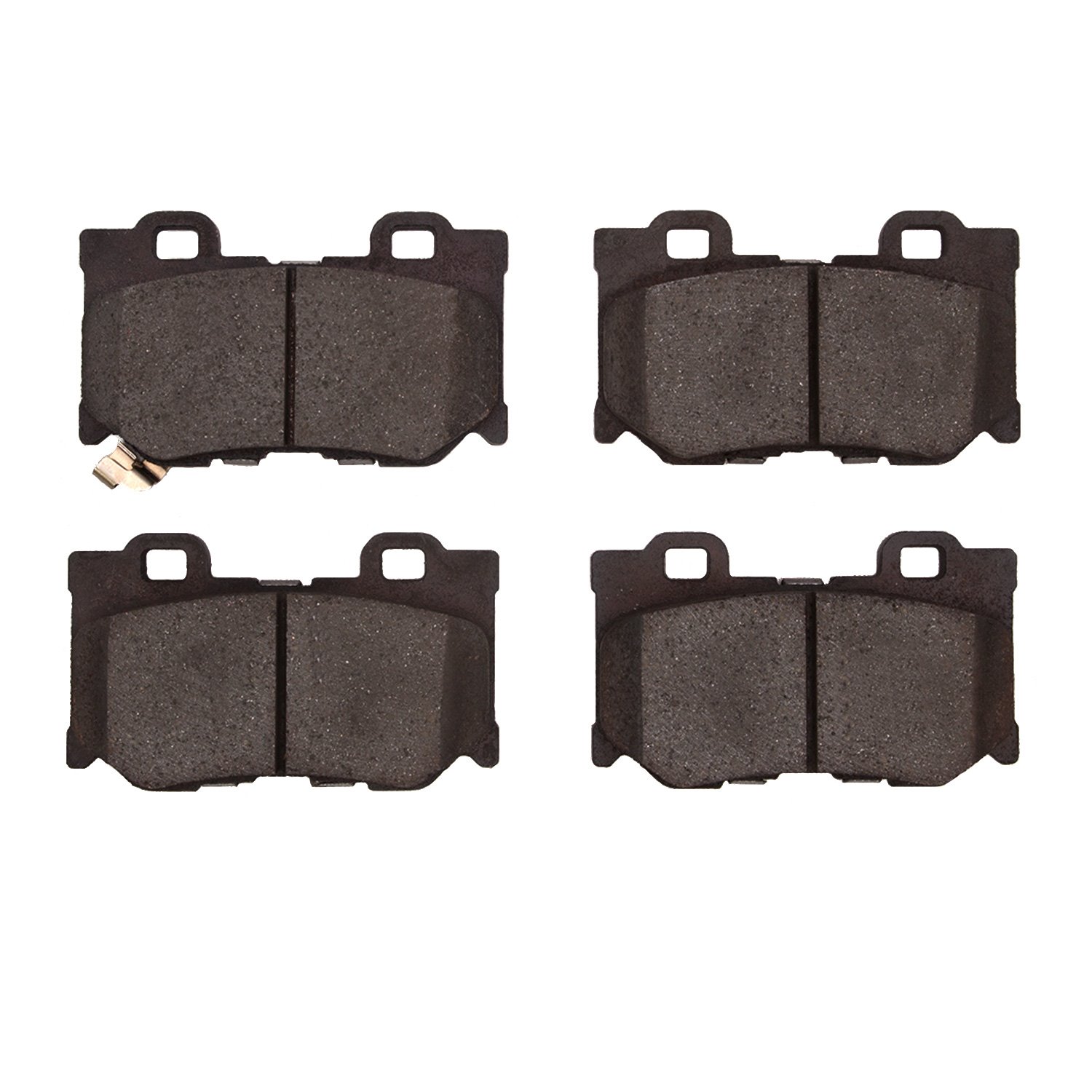 1000-1347-00 Track/Street Low-Metallic Brake Pads Kit, Fits Select Infiniti/Nissan, Position: Rear