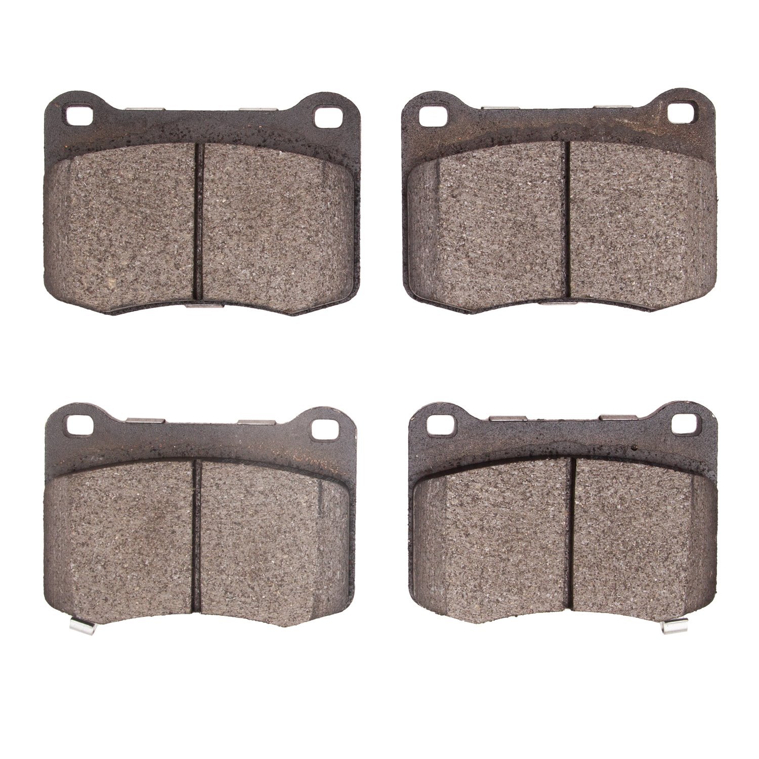 1000-1366-00 Track/Street Low-Metallic Brake Pads Kit, 2008-2014 Lexus/Toyota/Scion, Position: Rear