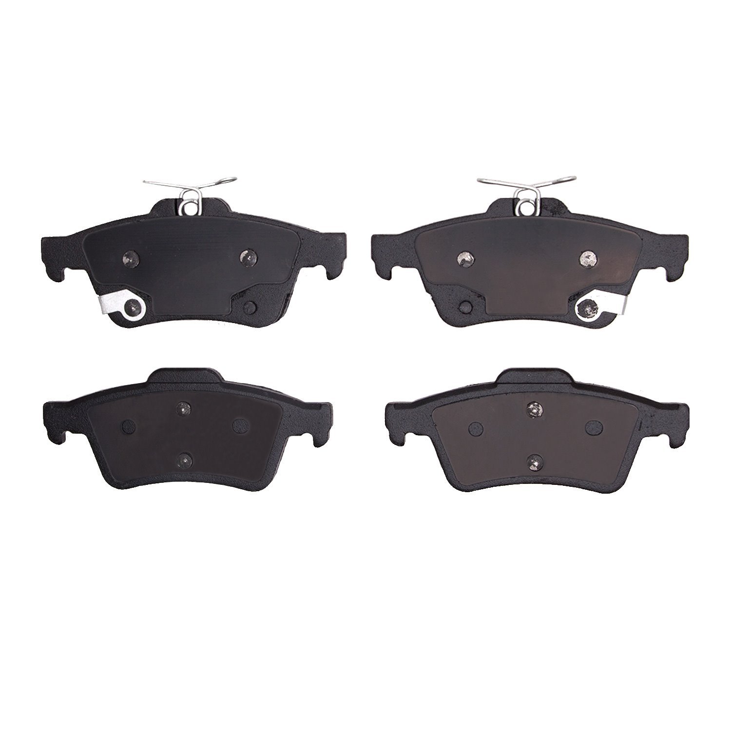 1000-1564-00 Track/Street Low-Metallic Brake Pads Kit, 2016-2018 Ford/Lincoln/Mercury/Mazda, Position: Rear