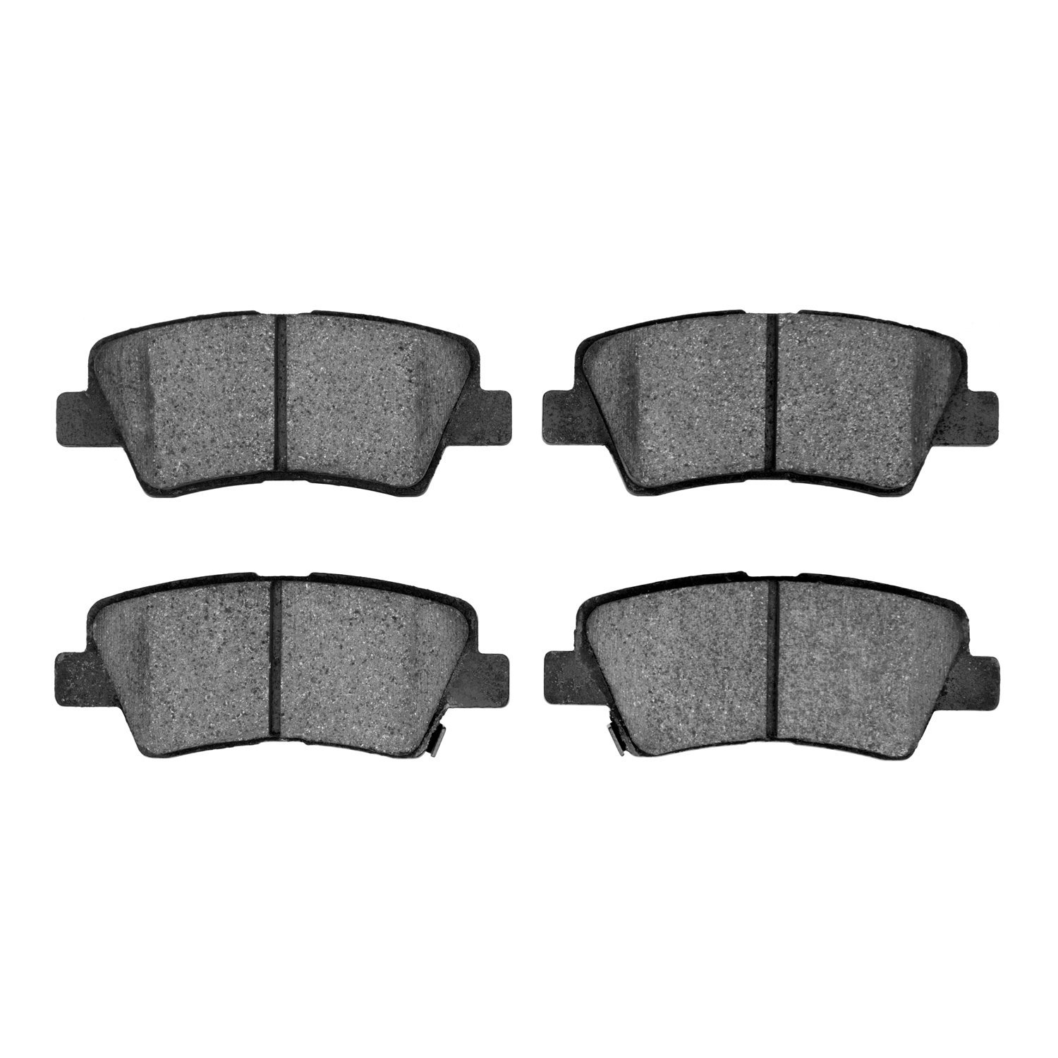 1000-1813-00 Track/Street Low-Metallic Brake Pads Kit, Fits Select Kia/Hyundai/Genesis, Position: Rear