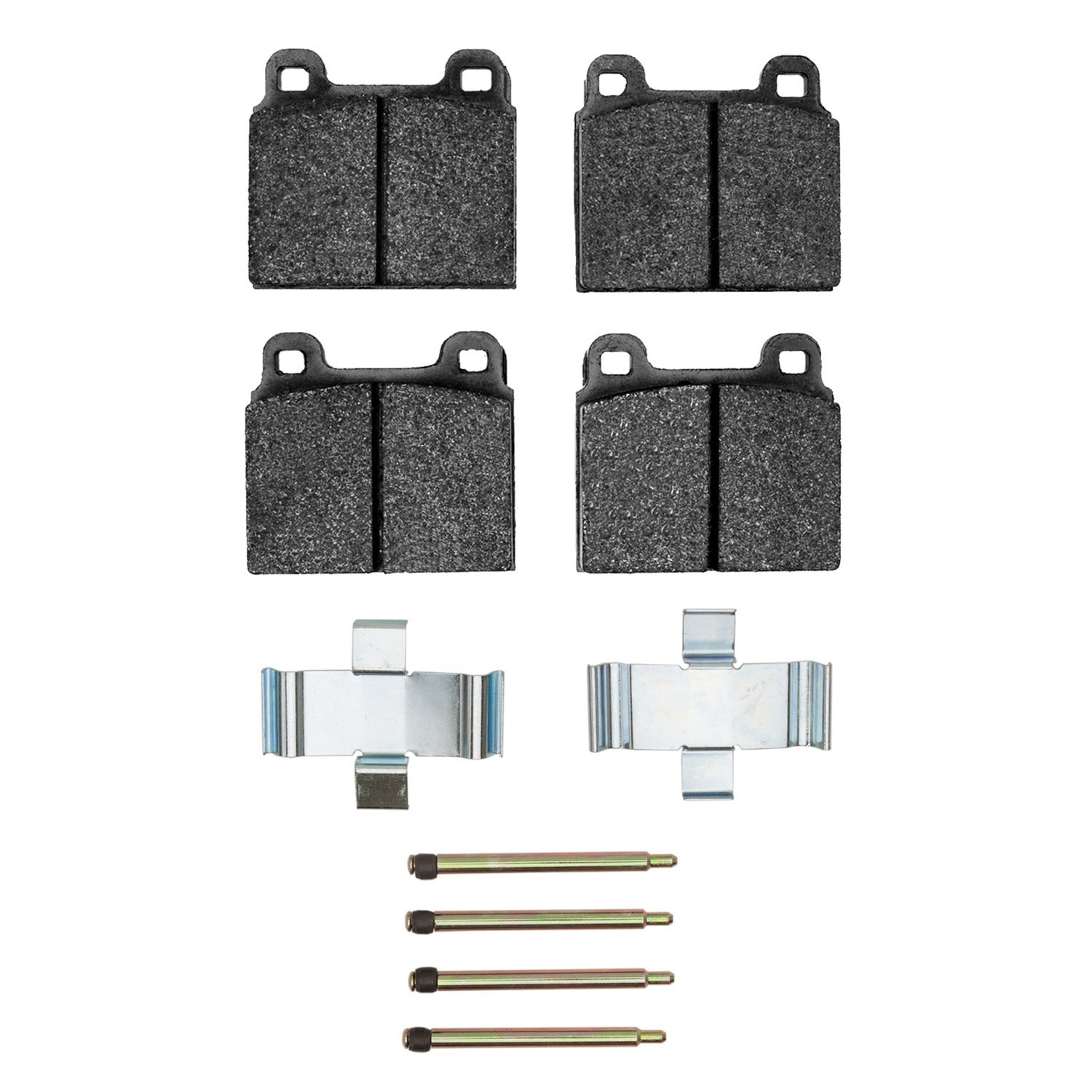 1115-0045-02 Active Performance Brake Pads & Hardware Kit, 1970-1972 Mercedes-Benz, Position: Front