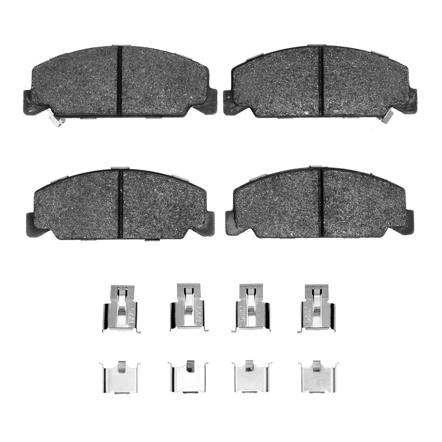 1115-0273-01 Active Performance Brake Pads & Hardware Kit, 1984-2000 Acura/Honda, Position: Front