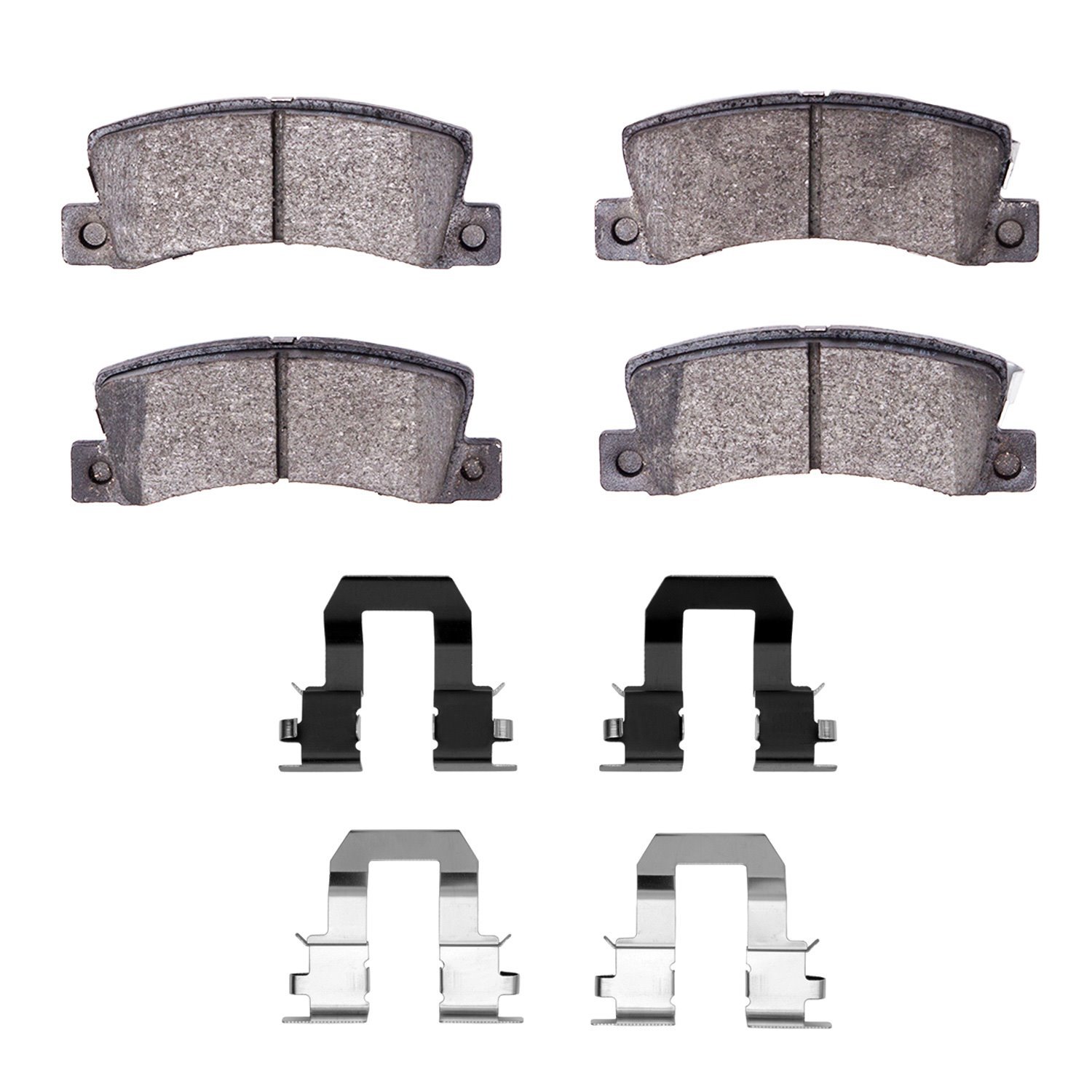 1115-0325-04 Active Performance Brake Pads & Hardware Kit, 1994-1997 Lexus/Toyota/Scion, Position: Rear