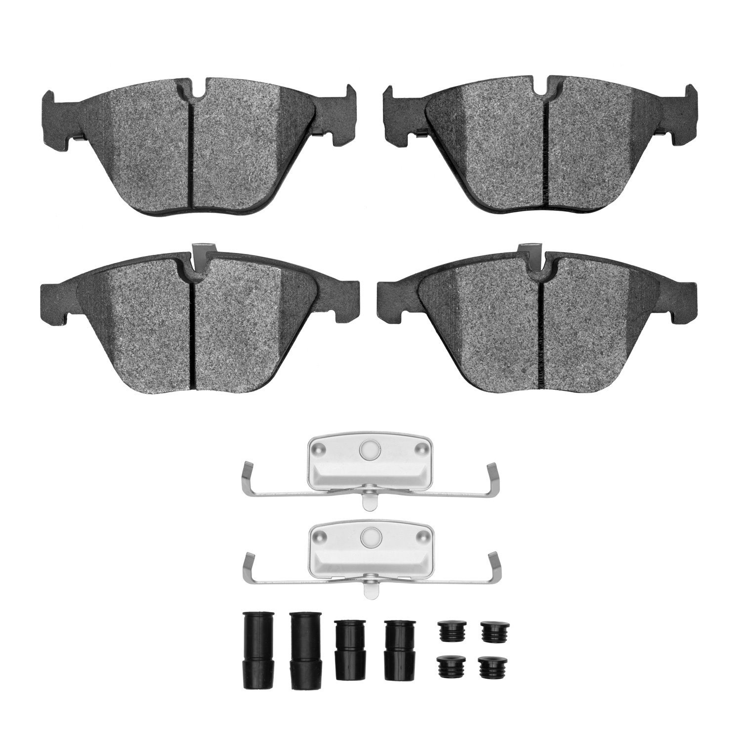 Active Performance Brake Pads & Hardware Kit, 2002-2013