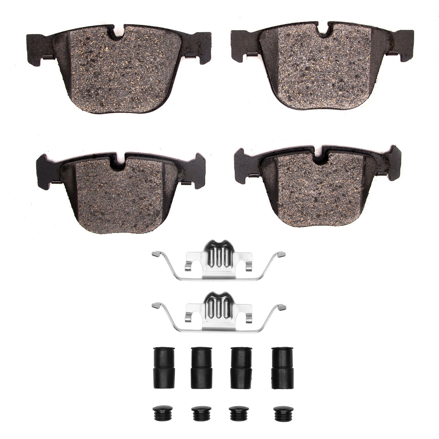 1115-0919-02 Active Performance Brake Pads & Hardware Kit, 2007-2019 BMW, Position: Rear